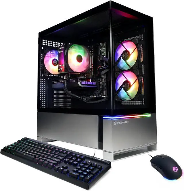 CyberPowerPC Gamer Master Gaming PC, AMD Ryzen 7 8700F 4.1
