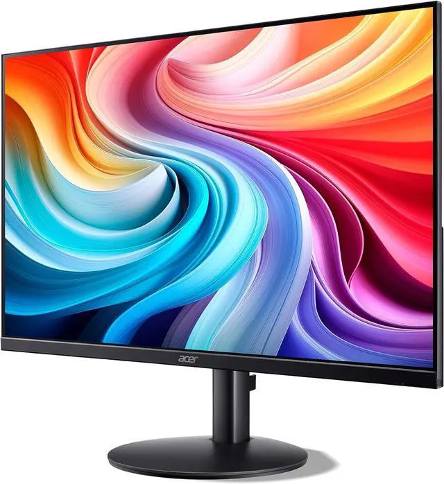 Alt view image 2 of 6 - acer R270 G0bi 27" IPS Full HD (1920 x 1080) Ultra-Thin Gaming Office Monitor | Adaptive-Sync Support (FreeSync Compatible) | Up to 120Hz Refresh | 1ms (VRB) | 99% sRGB | Tilt | HDMI & VGA Ports