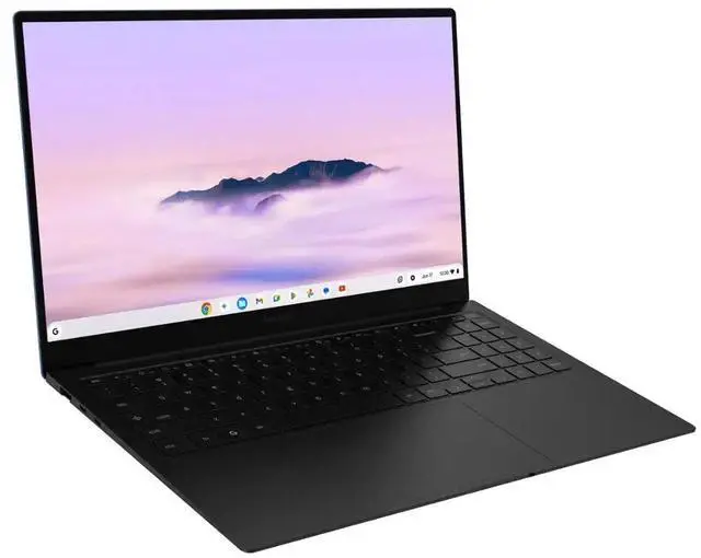 Alt view image 3 of 10 - Samsung - Galaxy Chromebook Plus 15.6 with Google AI - AMOLED display  Intel Core 3  8GB Memory  256GB Storage - Neptune Blue