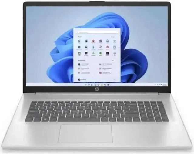 Main image of HP 17-CN0276NR Intel Pentium Silver N6000, 8GB DDR4, 512GB SSD 17.3" HD+ Laptop - Silver