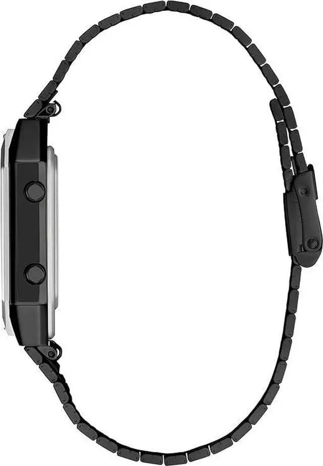 Alt view image 4 of 5 - Citizen Men's Star Wars Vintage Ana-Digi Quartz Stainless Steel Watch, Rectangular