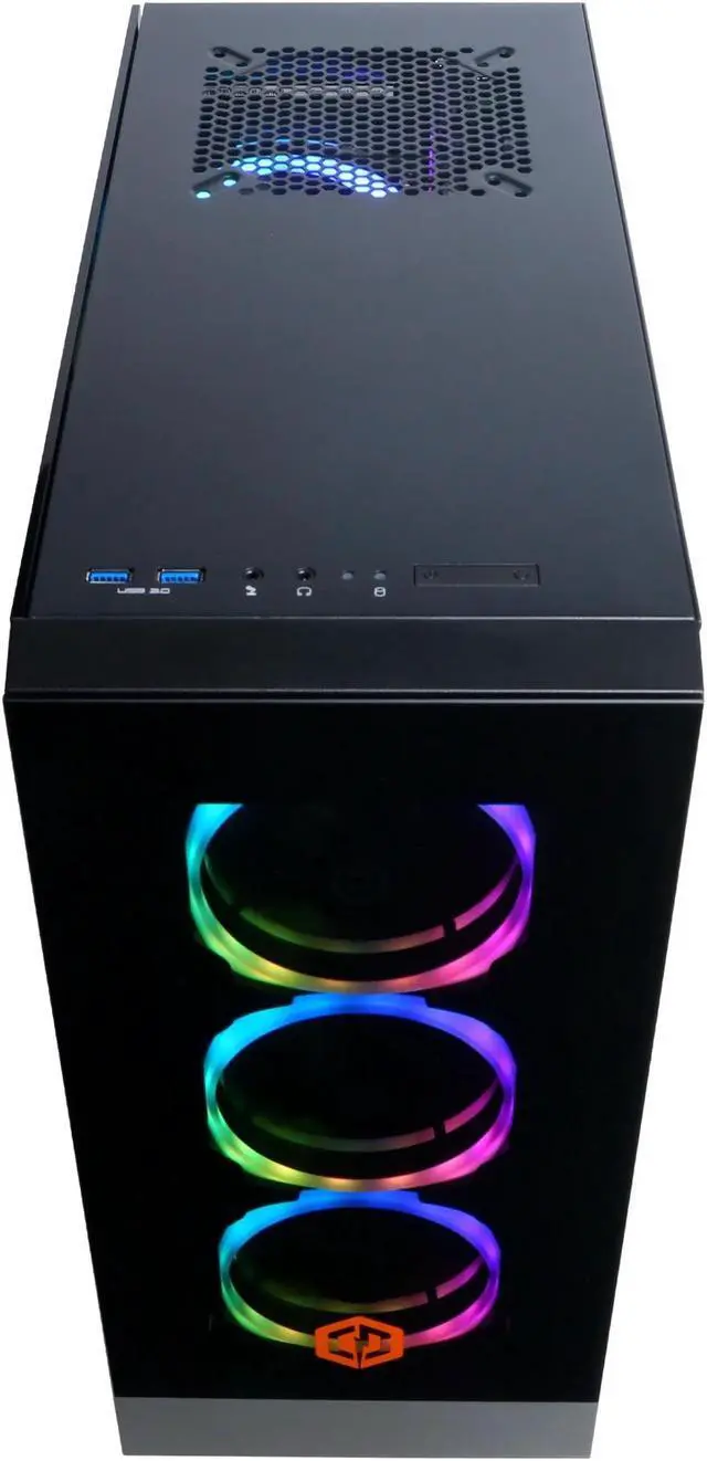 Alt view image 3 of 5 - CyberPowerPC Gamer Supreme Gaming Desktop, AMD Ryzen 7 8700F, 32GB, AMD Radeon RX 7800 XT 16GB, 2TB SSD, Black, SLC7100WST