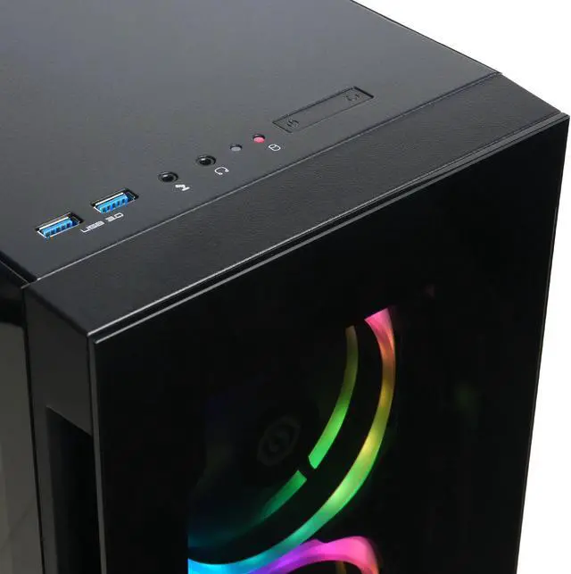 Alt view image 4 of 5 - CyberPowerPC Gamer Supreme Gaming Desktop, AMD Ryzen 7 8700F, 32GB, AMD Radeon RX 7800 XT 16GB, 2TB SSD, Black, SLC7100WST