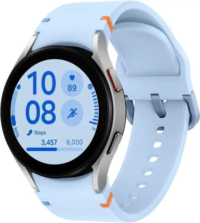 Main image of SAMSUNG Galaxy Watch FE 40mm LTE AI Smartwatch w/Fitness Tracking, BIA Sensor, Personalized HR Zones, Heart Rate Tracker, Sleep Monitor, 2024, Silver