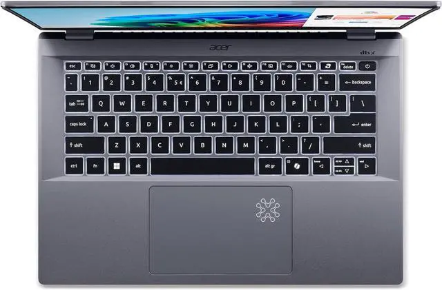 Alt view image 3 of 5 - Acer Swift Go 14 AI Copilot+ PC | 14.5" 2.5K 120Hz Display | Unlock AI Experiences | Qualcomm Snapdragon X Plus 8-Core Processor | 16GB RAM | 1TB Gen 4 SSD | Wi-Fi 7 | Windows 11 Home | SFG14-01-X006