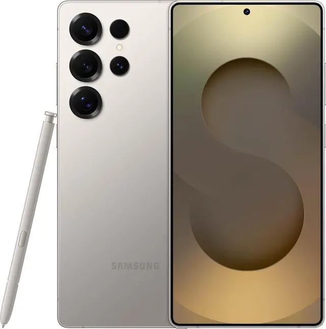 Main image of SAMSUNG Galaxy S25 Ultra Cell Phone, 256GB, AI Smartphone, Unlocked Android, AI Camera, Fast Processor, Long Battery Life, 2025, Titanium Gray