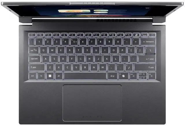 Alt view image 3 of 6 - Acer Aspire 14" AI Touchscreen Laptop - Intel Core Ultra 5 8-core/8-Thread Processor - WUXGA (1920 x 1200) Display - Windows 11 Home 16GB RAM 1TB SSD