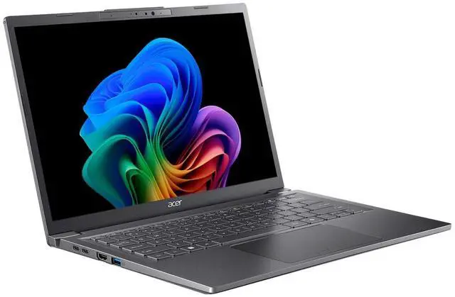 Alt view image 2 of 6 - Acer Aspire 14" AI Touchscreen Laptop - Intel Core Ultra 5 8-core/8-Thread Processor - WUXGA (1920 x 1200) Display - Windows 11 Home 16GB RAM 1TB SSD