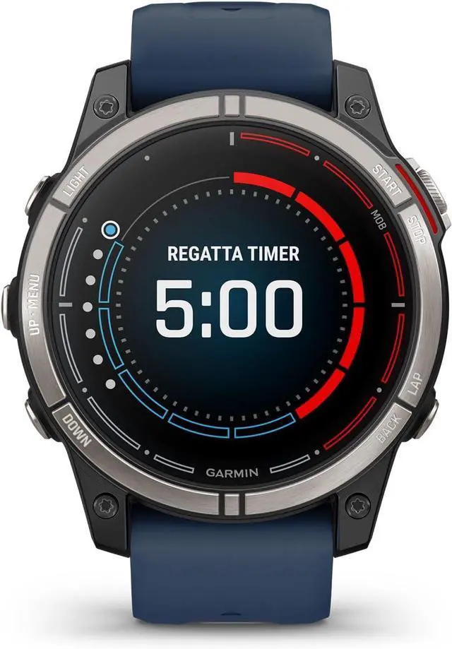 Alt view image 2 of 2 - Garmin quatix® 7 Pro Premium GPS Marine Smartwatch with AMOLED Display, LED Flashlight, Sailing and Watersport Activities, Fish Forecast and Trolling Motor Control