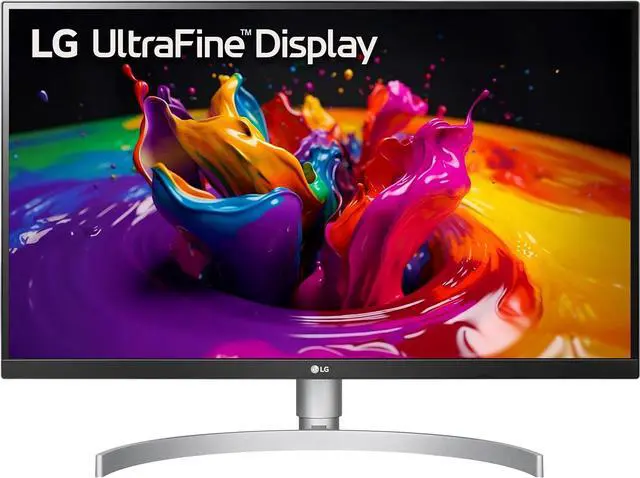 Alt view image 2 of 3 - LG 27UP650K-W 27-inch Ultrafine 4K UHD (3840 x 2160) IPS Computer Monitor, 60Hz, 5ms, DisplayHDR 400, Reader Mode, Flicker Safe, HDMI, DisplayPort, Tilt/Height/Pivot Adjustable Stand, White