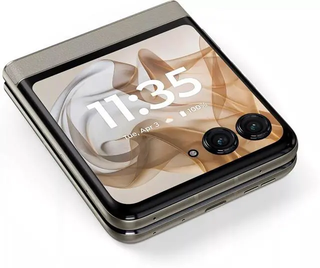 Alt view image 4 of 6 - Motorola razr | 2024 | Unlocked | Made for US 8/256GB | 50MP Camera | Beach Sand Unlocked Smartphone Cell