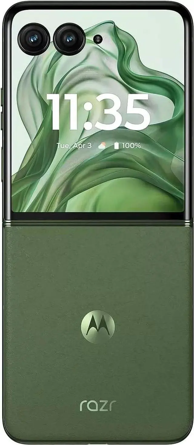 Alt view image 3 of 6 - Motorola razr+ | 2024 | Unlocked | Made for US 12/256 | 50MP Camera | Spring Green
Smartphone Cell Phone