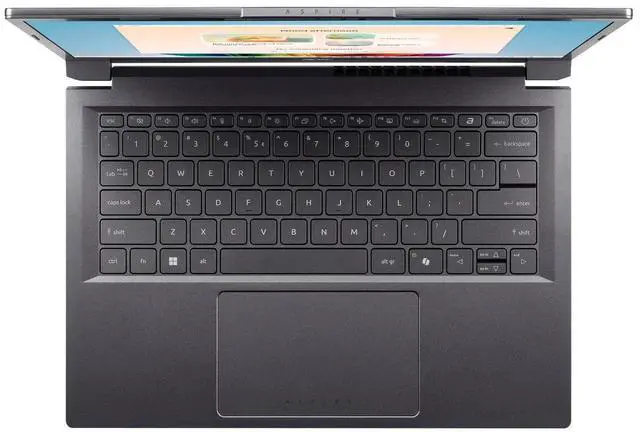 Alt view image 2 of 6 - Acer Aspire 14" AI Touchscreen Laptop - Intel Core Ultra 7 258V Processor - WUXGA (1920 x 1200) Display - Windows 11 Home 32GB RAM