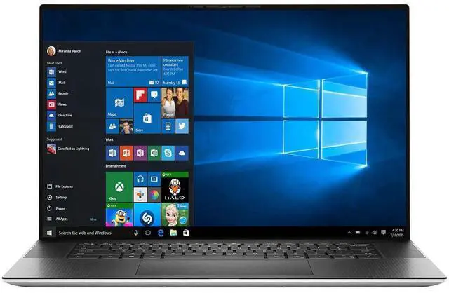 Alt view image 3 of 4 - Dell XPS 17 Touchscreen Laptop - 10th Gen Intel Core i7-10750H - GeForce GTX 1650 Ti - 4K Ultra HD XPS9700-7064SLV-PUS Laptop Notebook 32GB RAM 1TB SSD