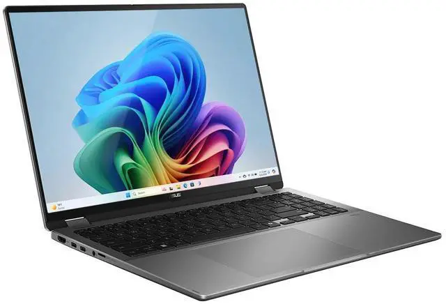 Alt view image 2 of 7 - ASUS Vivobook 16" OLED Touchscreen Flip Copilot+ PC - Intel EVO Edition Powered by Intel Core Ultra 7 Series 2 Processor - 1TB SSD - Windows 11 32GB RAM