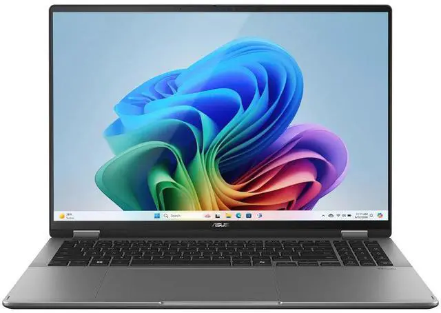 Main image of ASUS Vivobook 16" OLED Touchscreen Flip Copilot+ PC - Intel EVO Edition Powered by Intel Core Ultra 7 Series 2 Processor - 1TB SSD - Windows 11 32GB RAM