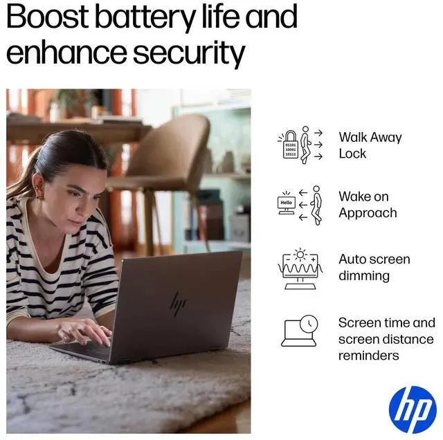 Alt view image 3 of 4 - HP - OmniBook X Flip 2-in-1 - Copilot+ PC - 16" 2K Touch-Screen Laptop - Intel Core Ultra 5 - 16GB Memory - 512GB SSD - Eclipse Gray