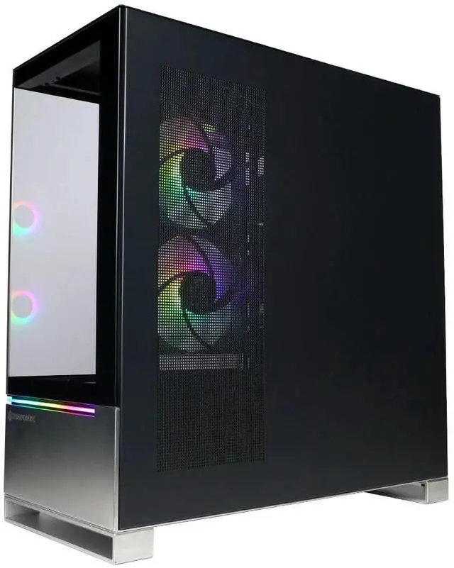 Alt view image 3 of 3 - CyberPowerPC Gamer Master Gaming Desktop, AMD Ryzen 5 8400F, NVIDIA GeForce RTX 5060 8GB, 16GB DDR5, 1TB SSD, Black, GMA7300WST