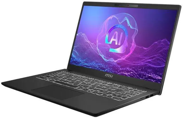 Alt view image 2 of 5 - MSI Modern 15H 15.6" Touchscreen Laptop - Intel Core Ultra 9 285H - 1920x1080 - 1TB SSD - 32GB RAM - Windows 11