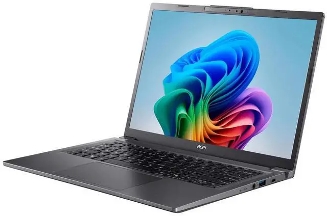 Alt view image 2 of 5 - Acer Aspire 14" AI Copilot+ PC Intel Core Ultra 9 processor 288V WUXGA (1920 x 1200) Touchscreen 32GB RAM - 1TB SSD- Windows 11 Home - Steel Gray