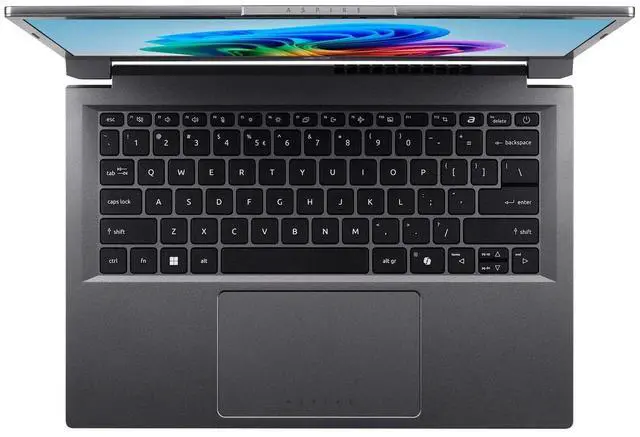 Alt view image 3 of 5 - Acer Aspire 14" AI Copilot+ PC Intel Core Ultra 9 processor 288V WUXGA (1920 x 1200) Touchscreen 32GB RAM - 1TB SSD- Windows 11 Home - Steel Gray