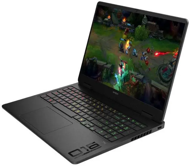 Alt view image 2 of 5 - HP OMEN 16 Slim Gaming Laptop - Intel Core Ultra 9 285H - GeForce RTX 5070 - 16" 1920 x 1200 144Hz - 32GB RAM - 1TB SSD - Windows 11 Home