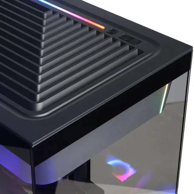 Alt view image 3 of 5 - CyberpowerPC Gamer Supreme Liquid Cooled  AMD Ryzen 9 9900X3D 4.4GHz  Nvidia GeForce RTX 5070 Ti, 16GB  Windows 11