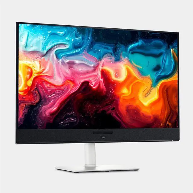 Alt view image 5 of 5 - Dell 32 Plus 4K QD-OLED Monitor S3225QC - 31.6-inch (3840 x 2160) 120Hz 0.03ms Display, AI-Enhanced 3D Spatial Audio, Height/Tilt/Swivel/Slant Adjustment - Ash White