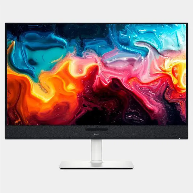 Alt view image 4 of 5 - Dell 32 Plus 4K QD-OLED Monitor S3225QC - 31.6-inch (3840 x 2160) 120Hz 0.03ms Display, AI-Enhanced 3D Spatial Audio, Height/Tilt/Swivel/Slant Adjustment - Ash White