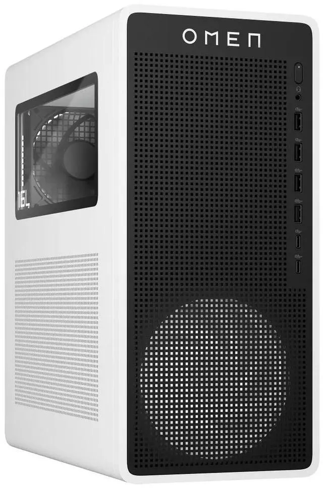 Alt view image 4 of 6 - HP OMEN 16L Gaming Desktop PC - Intel Core Ultra 7 265F - NVIDIA GeForce RTX 5060 - 32GB Memory - 1TB SSD - Windows 11 Home