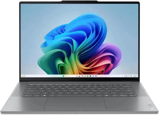 Main image of Lenovo - Yoga Slim 7i Aura Edition - Copilot+ PC - 15.3 3K Touchscreen Laptop - Intel Core Ultra 7 - 16GB Memory - 1TB SSD - Luna Gray Notebook