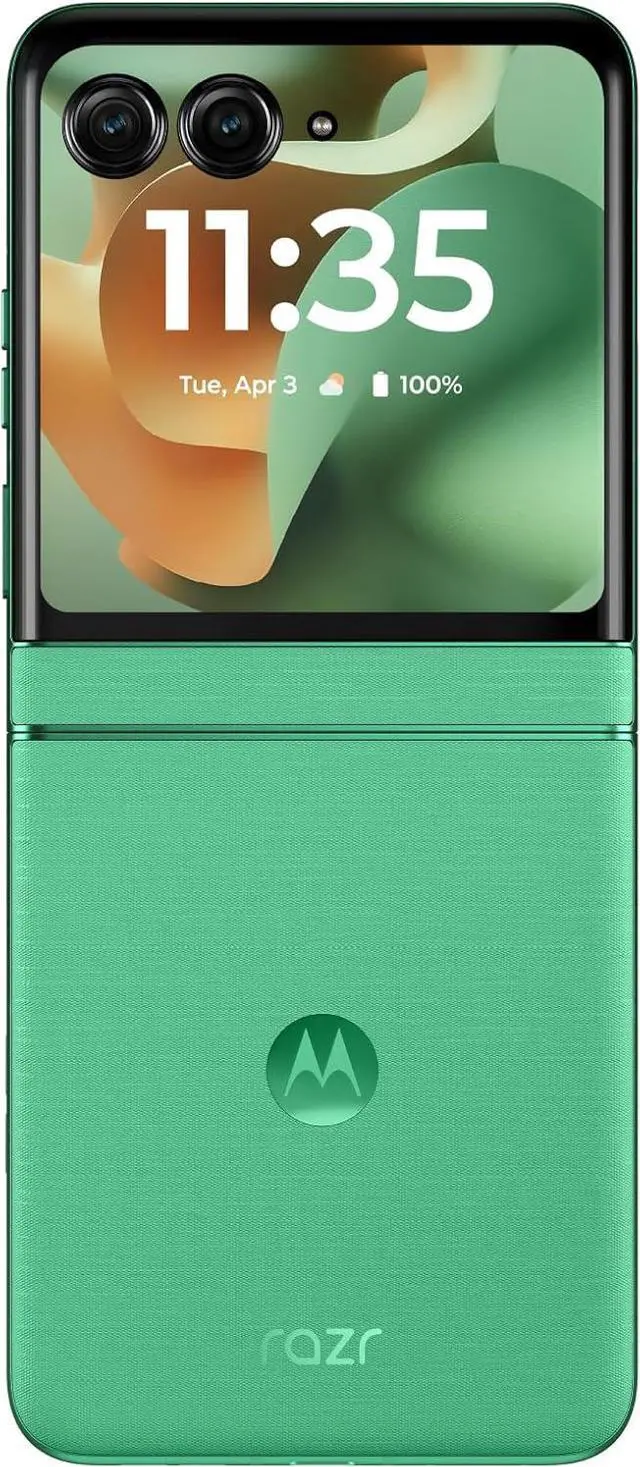 Alt view image 2 of 6 - Motorola Razr 2025 | Unlocked | Made for US 8/256GB | 50MP Camera | Pantone Spring Bud