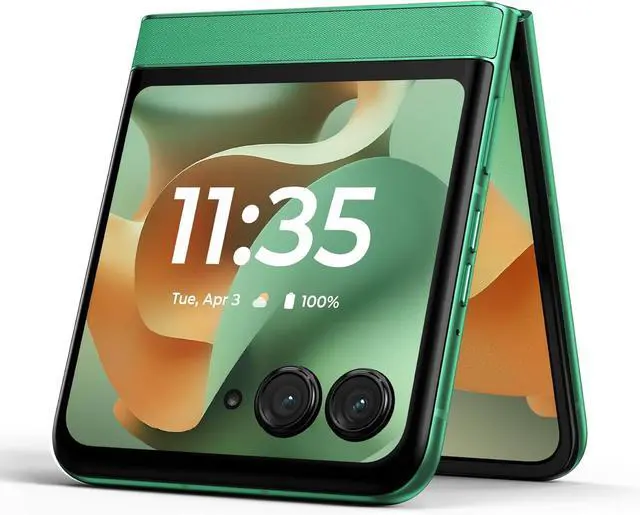 Alt view image 4 of 6 - Motorola Razr 2025 | Unlocked | Made for US 8/256GB | 50MP Camera | Pantone Spring Bud