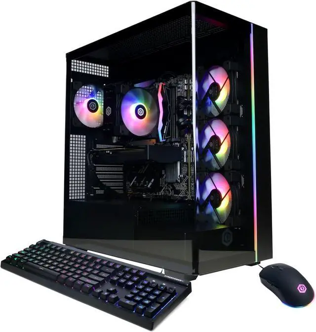 Main image of CyberPowerPC Gamer Master Gaming PC, AMD Ryzen 7 8700F 4.1GHz, GeForce RTX 5060 Ti 8GB, 16GB DDR5, 1TB PCIe 4.0 SSD, WiFi Ready & Windows 11 Home (GMA2900A2)