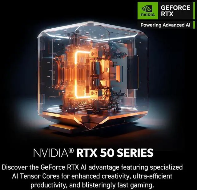 Alt view image 3 of 5 - MSI Codex Z2 Gaming Desktop: AMD R7-8700F, GeForce RTX 5070, 32GB DDR5, 2TB m.2 NVMe SSD, USB Type-C, VR-Ready, Windows 11 Home : A8NVP-436US