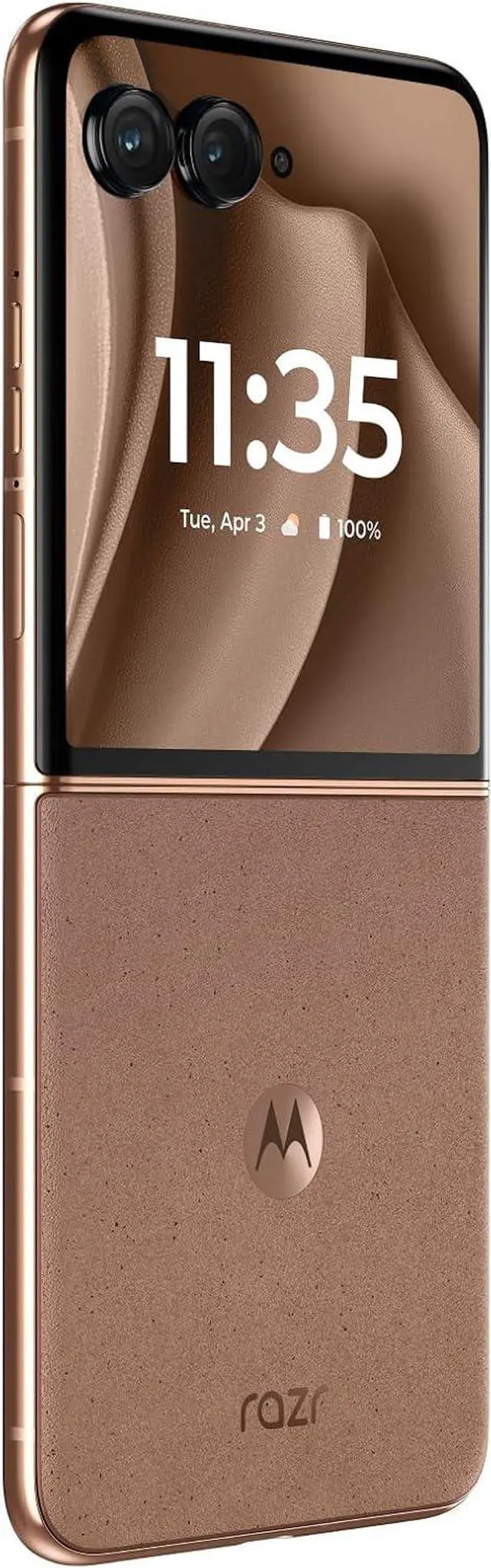 Alt view image 6 of 6 - Motorola Razr+ 2025 | Unlocked | Made for US 12/256GB | 50MP Camera | Pantone Mocha Mousse