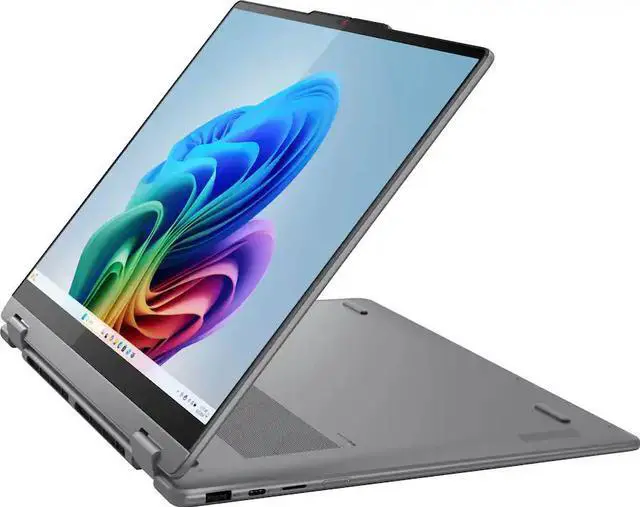 Alt view image 4 of 5 - Lenovo - Yoga 7i 2-in-1 - Copilot+ PC - 16" 2K Touchscreen Laptop - Intel Core Ultra 5 Processor - 16GB Memory - 512GB SSD - Luna Grey