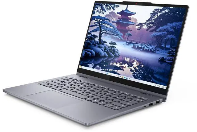 Alt view image 4 of 6 - Lenovo IdeaPad 5i 2-in-1 14" WUXGA Touchscreen Intel Core Ultra 5 AI 8GB Ram 512 SSD Luna Grey Windows 11 83KR0047US