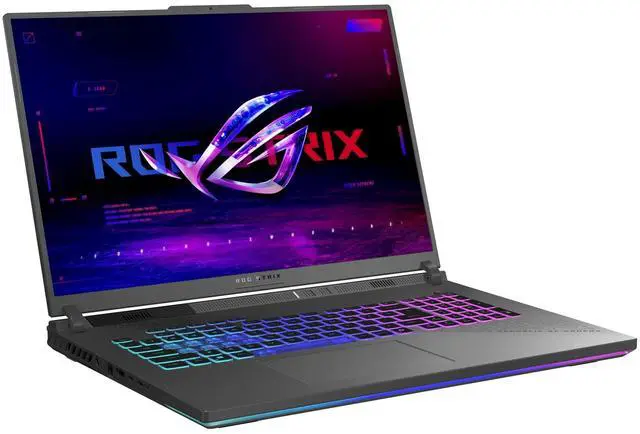 Main image of ASUS ROG Strix G18 (2025) Gaming Laptop, 18 WQXDA 240Hz AMD Ryzen 9 9955HX, NVIDIA GeForce RTX 5070 8GB VRAM 32GB DDR5-5600 RAM 1TB PCIe Gen 4 SSD Eclipse Gray