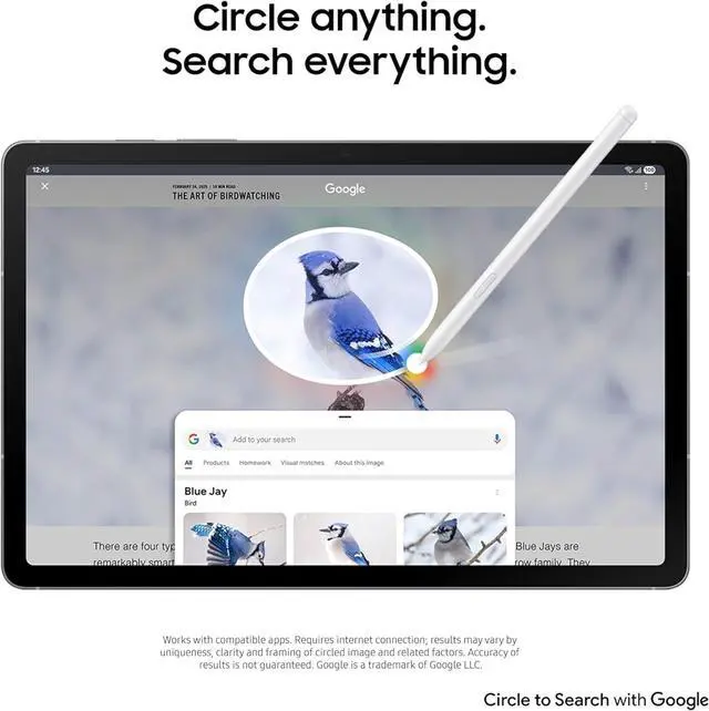 Alt view image 3 of 5 - SAMSUNG Galaxy Tab S10 FE 128GB WiFi Android Tablet, Large Display, Long Battery Life, Exynos 1580 Processor, IP68 Water-Resistant, 90 Hz Refresh, S Pen for Note-Taking, US Version, Blue