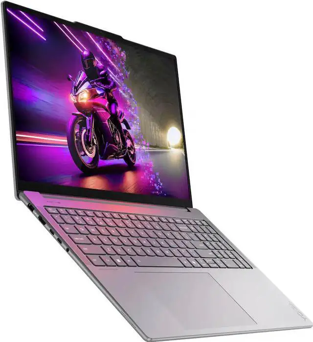 Alt view image 3 of 5 - Lenovo - Yoga Pro 9i 16" 2.8K OLED Touchscreen Laptop - Intel Core Ultra 9 Processor - NVIDIA GeForce RTX 5050 - 32GB RAM - 1TB - Luna Grey