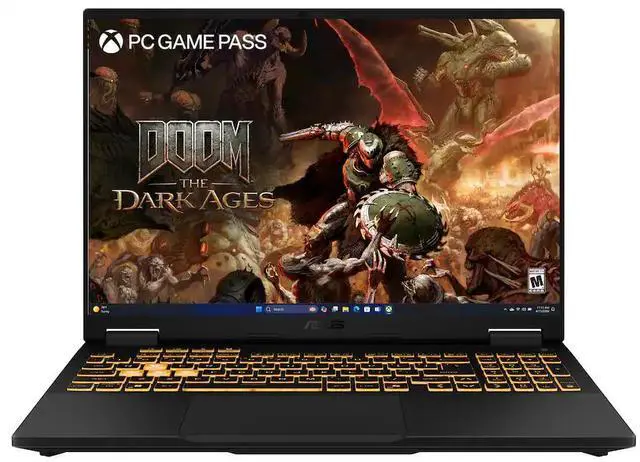 Alt view image 5 of 5 - ASUS - TUF Gaming F16 16" FHD+ 165Hz Gaming Laptop - Intel Core i7-14650HX - 32GB RAM - NVIDIA GeForce RTX 5060 - 1TB SSD - Jaeger Gray