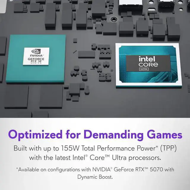 Alt view image 6 of 7 - Alienware - 16X Aurora - 16" 2.5K Gaming Laptop - Intel Core Ultra 9 275HX - 32GB Memory - NVIDIA GeForce RTX 5060 - 1TB Storage - Interstellar Indigo