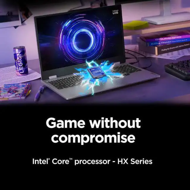 Alt view image 6 of 6 - Lenovo - LOQ 15.6" Full HD Gaming Laptop - Intel Core i7-13650HX - 16GB Memory - NVIDIA GeForce RTX 5060 - 512GB SSD - Luna Grey