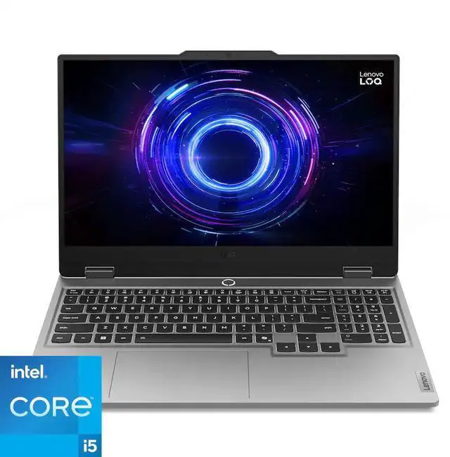 Alt view image 5 of 5 - Lenovo - LOQ 15.6" Full HD Gaming Laptop - Intel Core i5-13450HX - 16GB Memory - NVIDIA GeForce RTX 5050 - 512GB SSD - Luna Grey