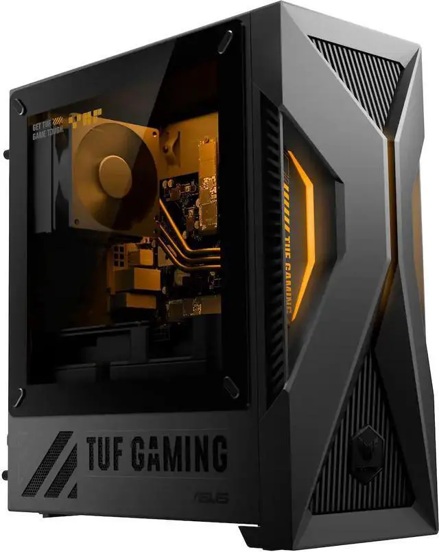 Alt view image 4 of 6 - ASUS - TUF T500 Gaming Desktop - Intel Core i5 13420H - 16GB Memory - NVIDIA GeForce RTX 5060 8GB - 1TB SSD - Eclipse Gray