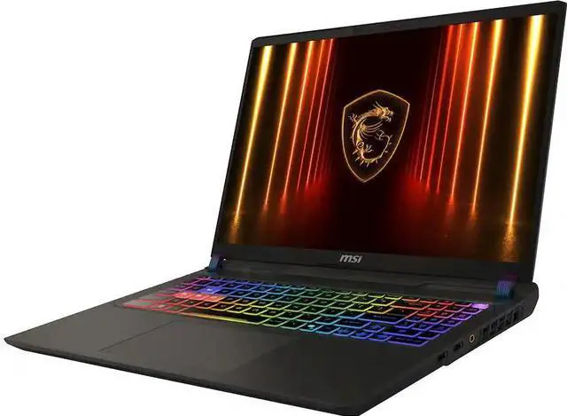 Alt view image 5 of 7 - MSI - Vector 16 HX AI 400 16" 240Hz QHD+ Gaming Laptop - Intel Ultra 9-275HX - GeForce RTX 5080 - 16GB Memory - 1TBSSD - Cosmo Gray