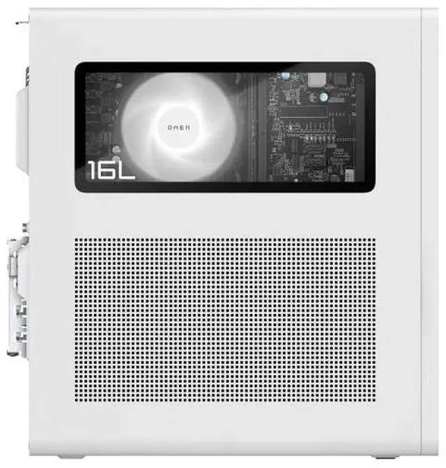 Alt view image 5 of 5 - HP OMEN 16L Gaming Desktop PC - Intel Core Ultra 7 265F - NVIDIA GeForce RTX 5060 Ti - 32GB Memory - 1TB SSD - Windows 11 Home