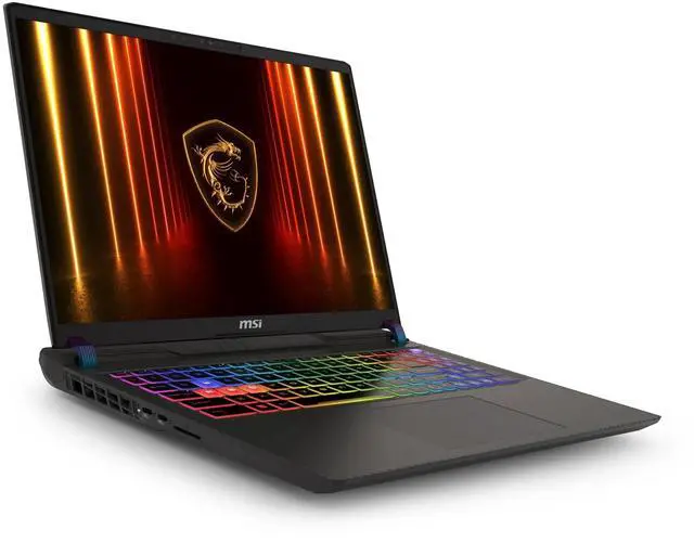 Main image of MSI Vector 16 inch QHD+ 240Hz Gaming Laptop AMD Ryzen 9 8940HX NVIDIA GeForce RTX 5070Ti - 16GB RAM 1TB SSD Gray (2025)