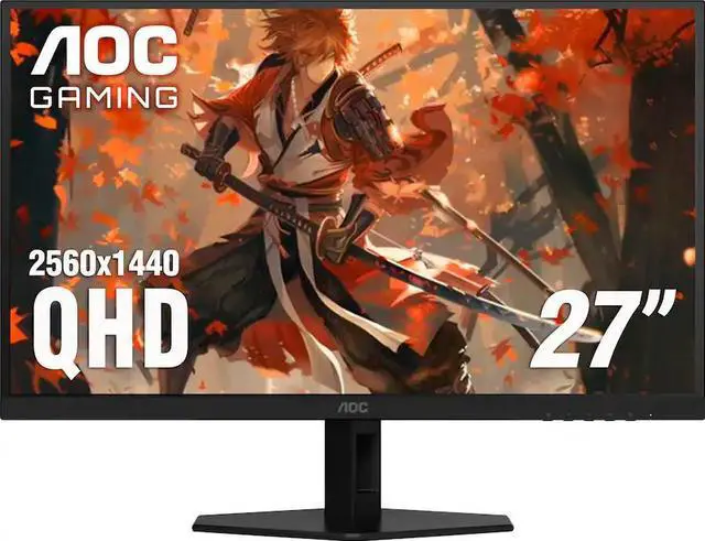 Main image of AOC - 27" Q27G40XMN Mini-LED, QHD, 180hz Gaming Monitor - Black